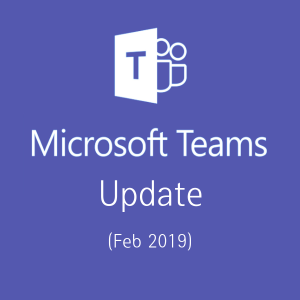 Teams update featured