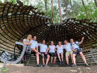 walk for sepsis 2019 group photo bench walk for sepsis 2019 group photo on bench