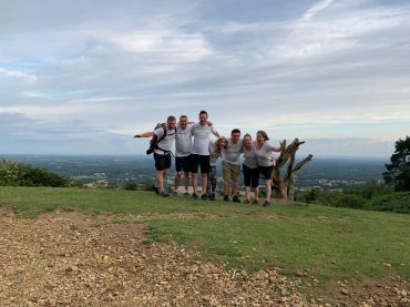 walk for sepsis 2019 group photo walk for sepsis 2019 group on hill