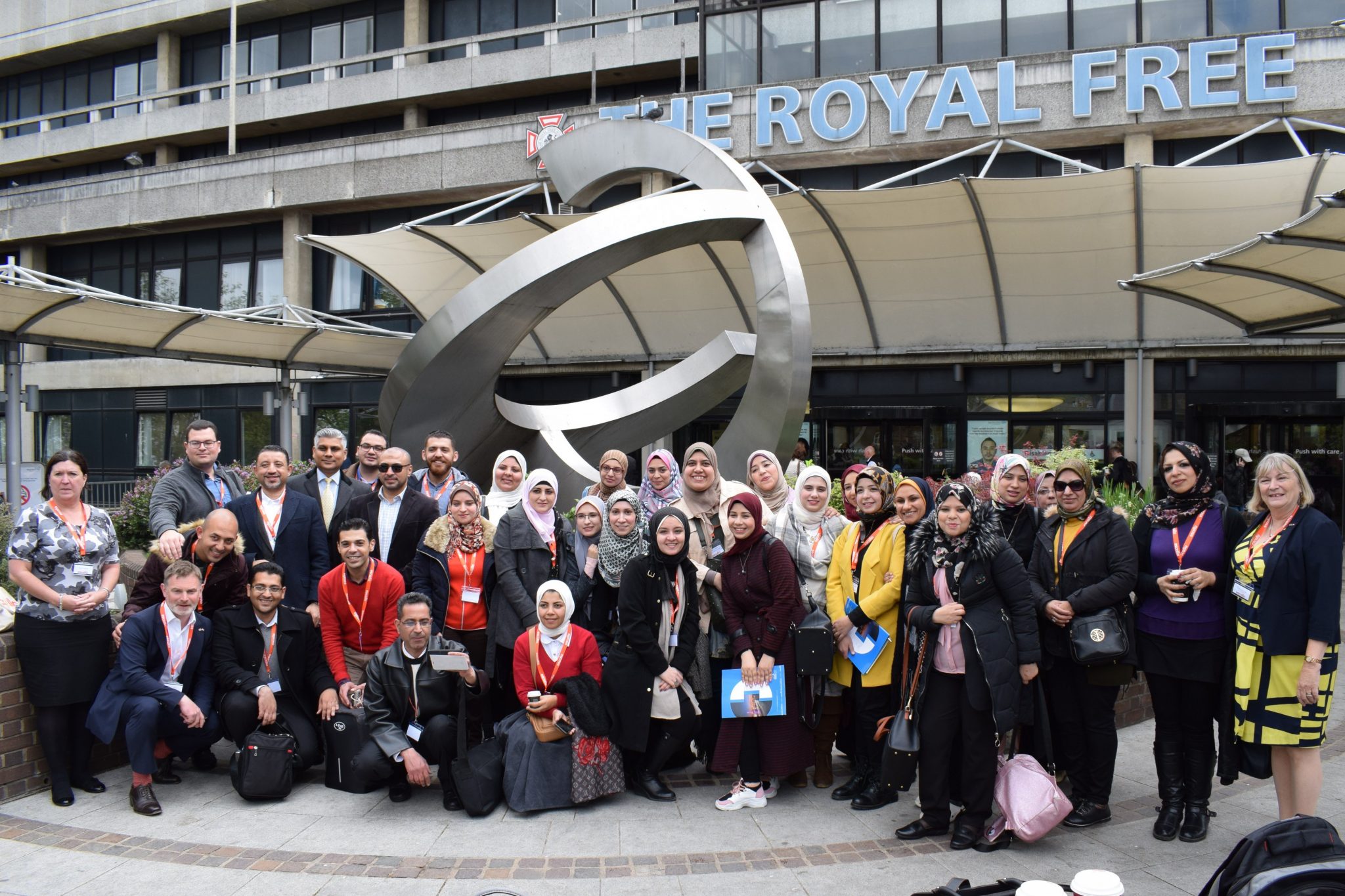 royal_free_photo (1)1.55mb Egyptian Family doctors outside the Royal Free Hospital
