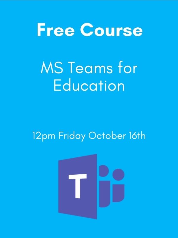 education teams webinar advert 
