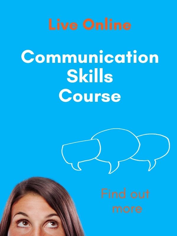 communications skills course advert
