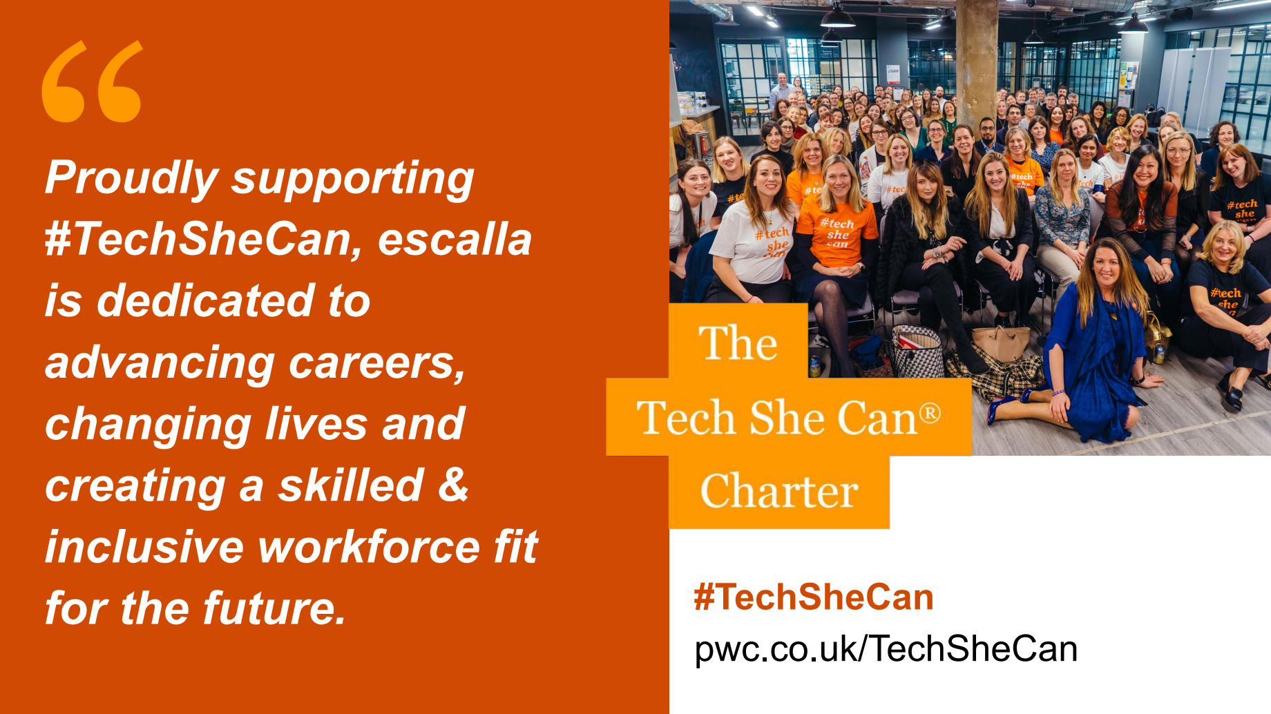 escalla tech she can committment