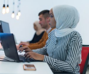 Working at a Computer